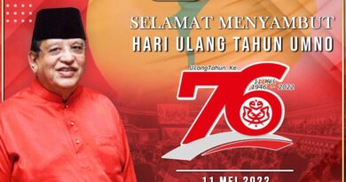 Selamat Hari UMNO: Perkukuh Perjuangan, Kembalikan Kesatuan