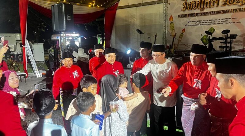Rumah Terbuka Pemuda UMNO Wilayah Persekutuan Meriah Di Putrajaya, Kukuhkan Ukhuwah Aidilfitri
