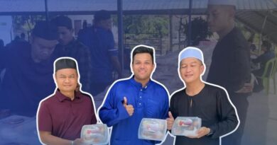 Tak Banyak Alasan… Pemuda UMNO Putrajaya Sumbang 500 Pek Makanan Di IPD Putrajaya