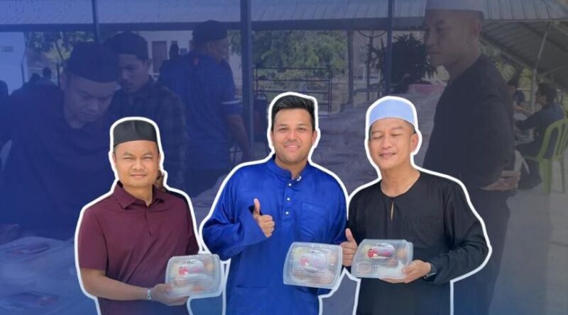 Tak Banyak Alasan… Pemuda UMNO Putrajaya Sumbang 500 Pek Makanan Di IPD Putrajaya