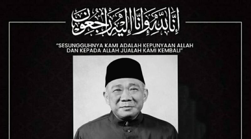 Pemergian Bung Moktar… Tengku Adnan Zahir Ucapan Takziah
