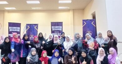 Datin Seri Anggraini Rasmi Pertandingan Badminton Komuniti Wanita 5R4 Presint 5