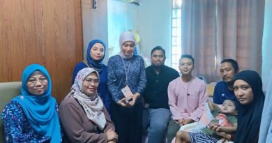 Tak Banyak Alasan: UMNO Putrajaya Terus Prihatin, Ziarah Pesakit Kanser Tahap 4