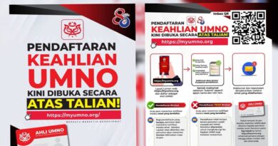 Pendaftaran Keahlian UMNO Dalam Talian Dibuka, Permudah Proses Ahli Baharu