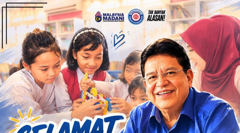 Tengku Adnan Zahir Ucapan Selamat Hari Guru, Hargai Jasa Pendidik Negara