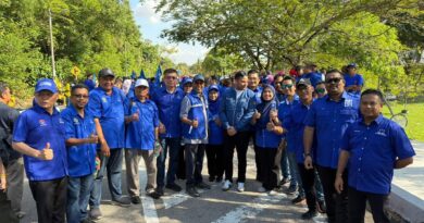 UMNO Putrajaya Turun Padang Sokong Calon BN di Penamaan Calon Kempas