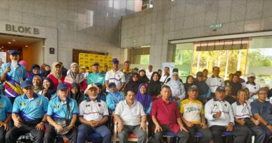 Program Veteran Aerobik & Langkah Patriotik Komuniti