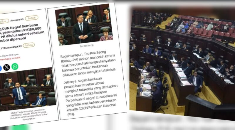 Bila DUN Negeri Sembilan Bersidang… Cerita Sebenar Terbongkar