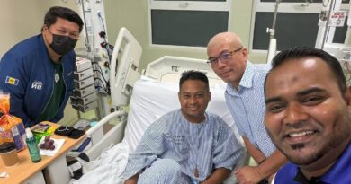 Kunjungan Prihatin: Ziarahi Firdaus KC Bunga Rafflesia di Hospital Putrajaya