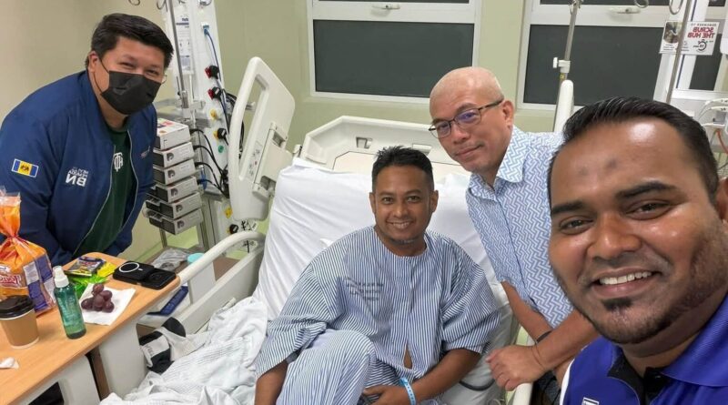 Kunjungan Prihatin: Ziarahi Firdaus KC Bunga Rafflesia di Hospital Putrajaya