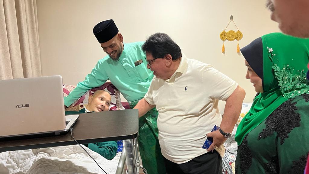 Tengku Adnan Rai Walimatul Urus Najwa & Aiman, Ziarah Ayahanda ...